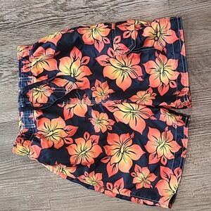 Jumping Bean Hawaiian Swim Trunks Size 7